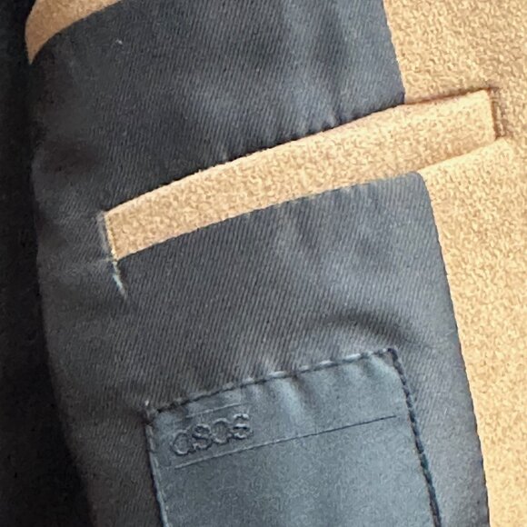 ASOS Wool Blend Coat - Camel - XL (NWT) - Picture 3 of 4